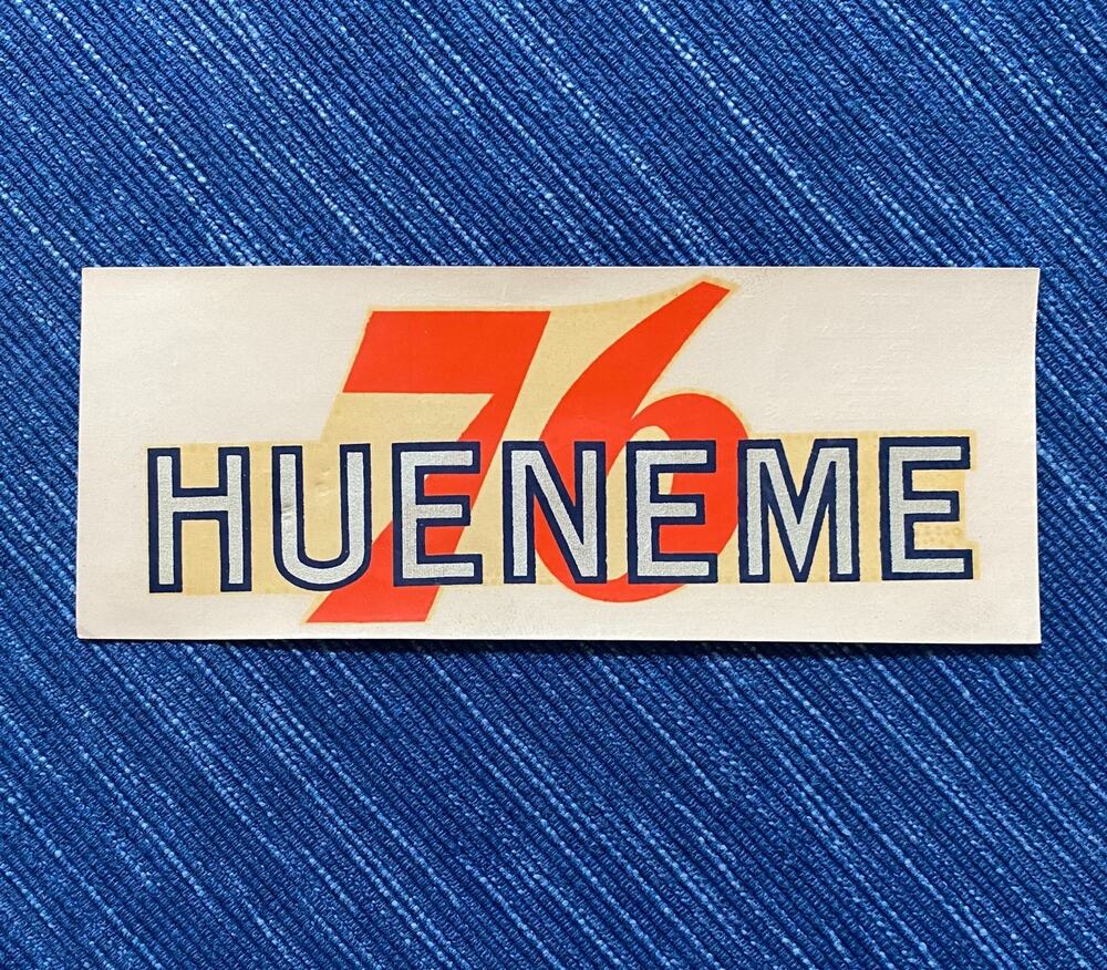 VTG Union 76 Oil Hueneme California Decal Gas Station Travel Souvenir